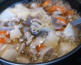 豆腐入り豚モツ煮込み作り方8写真