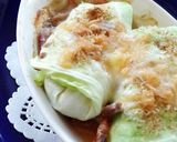 お好み焼き味　とろ～りお餅ロールキャベツ作り方6写真