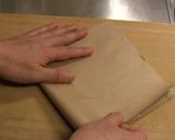ハンバーガーの包み紙の作り方♪作り方2写真