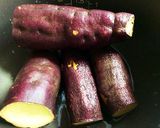 サツマイモとお肉の美甘煮(o^^o)作り方1写真