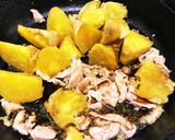 サツマイモとお肉の美甘煮(o^^o)作り方4写真