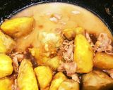 サツマイモとお肉の美甘煮(o^^o)作り方5写真