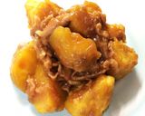 サツマイモとお肉の美甘煮(o^^o)作り方6写真