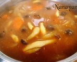 無塩料理☆小麦無しでとろりんカレースープ作り方5写真