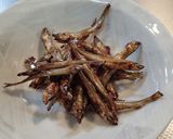 ワカサギの大量消費は 干物で作り方8写真