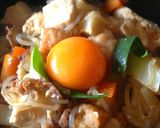 節約ダイエット*豆腐と白滝のすき焼き風丼作り方7写真