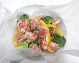 簡単レンジ調理☆野菜と豚肉の中華蒸し作り方5写真