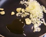蟹肩肉が残ったときのごちそうパスタ作り方2写真