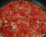 蟹肩肉が残ったときのごちそうパスタ作り方4写真