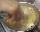 豆腐＆明太子の和風パスタ作り方4写真