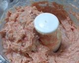 海老＋豚ひき肉のつみれ作り方3写真