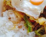 ピリ辛☆ひき肉とキャベツ丼作り方4写真