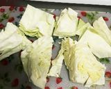 ウェイパァーで！簡単キャベツの卵スープ♡作り方1写真