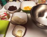 簡単 チョコレートチーズケーキ作り方1写真