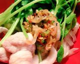 札幌1番塩ラーメンで豚シャブ鍋作り方4写真