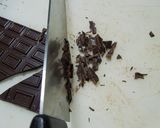 甘く爽やか＊ベイクドチーズ＆チョコケーキ作り方5写真