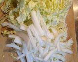 白菜のお好み焼？たこ焼？風 玉子不使用作り方1写真