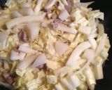 白菜のお好み焼？たこ焼？風 玉子不使用作り方4写真