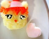 ２歳誕生日プレート♡ポッテイ島より作り方3写真
