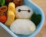 簡単♪キャラ弁　ベイマックス作り方4写真