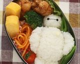 簡単♪キャラ弁　ベイマックス作り方5写真