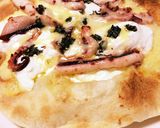 いかとチーズのバジルソースピザ作り方6写真
