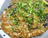 1376:自家製麺梅蘭焼きそば:麻婆茄子作り方12写真