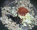 1376:自家製麺梅蘭焼きそば:麻婆茄子作り方8写真