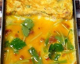 お弁当おかず＠梅干しと三つ葉の玉子焼き作り方5写真