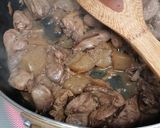 鶏レバーとコンニャクの*炒め煮作り方6写真