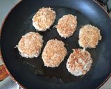 簡単！鶏ひき肉ともやしの照焼きハンバーグ作り方6写真