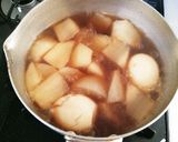 たまごと大根の煮物inダシダ作り方3写真