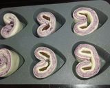 ♡チョコがおいしいハートパン♡作り方7写真