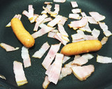 ファミレス風ほうれん草の目玉焼きソテー作り方3写真