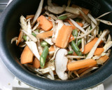 簡単♪ ごぼう いんげんの 炊き込みご飯作り方8写真