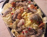 旨味ぎっしり♪牡蠣と白菜のピリ辛味噌蒸し作り方2写真