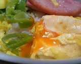超シンプル♪落とし卵と葱のスープカレー作り方4写真