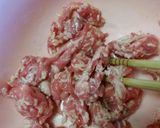 牛肉とセロリのサラダ作り方4写真