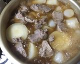ヘルシー！大根たっぷり豚もも肉の角煮作り方4写真