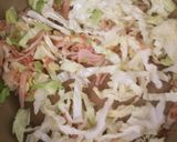 簡単☆とろーり玉子の焼きチーズパスタ作り方1写真