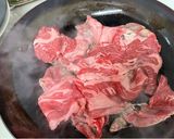 簡単！牛肉ケチャップ炒め作り方1写真
