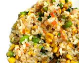 枝豆入りでカラフル♪おこさまチャーハン作り方8写真