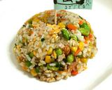 枝豆入りでカラフル♪おこさまチャーハン作り方9写真