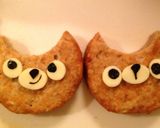 デコ鍋＊猫ちゃんハンバーグ キャラ弁にも作り方3写真