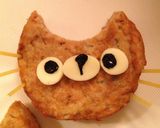 デコ鍋＊猫ちゃんハンバーグ キャラ弁にも作り方4写真
