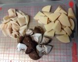 圧力鍋で筑前煮作り方3写真