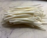 捨てないで！【簡単】大根の皮のきんぴら作り方1写真