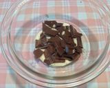 チョコレートフォンデュ酒粕入り♪作り方2写真
