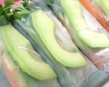 野菜たっぷり♪アボカド入り生春巻き♪作り方5写真