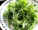 焼肉に春菊付け合せ♬好ちゃん神田本店風ஐ作り方3写真
